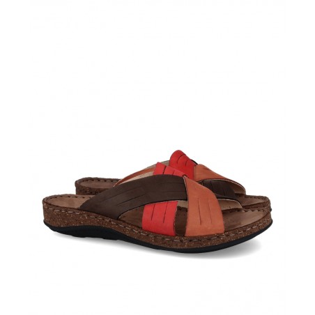 Sandalia de piel Walk & Fly Knokke 3861 45330 A5