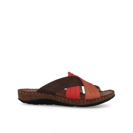 Sandalia de piel Walk & Fly Knokke 3861 45330 A5