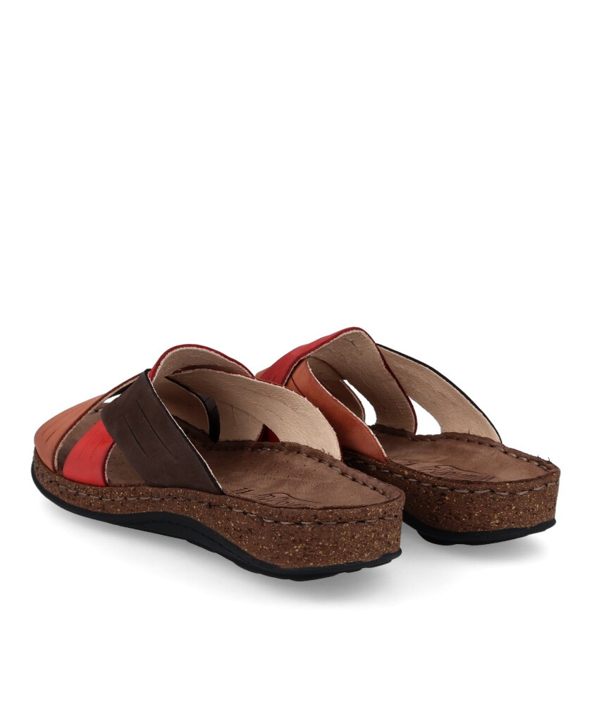 Sandalia de piel Walk & Fly Knokke 3861 45330 A5