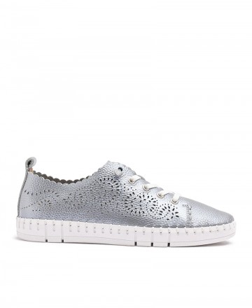 Yokono Flow 005 Silver Women's Sneakers