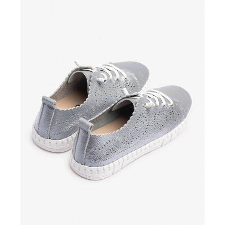 Yokono Flow 005 Silver Women's Sneakers