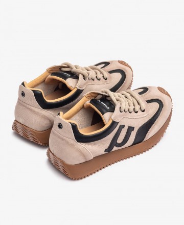 Yokono Guam 001 Women's Beige Sneakers