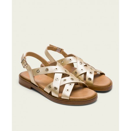 Porronet Mónica 3125 Studded Flat Shoes