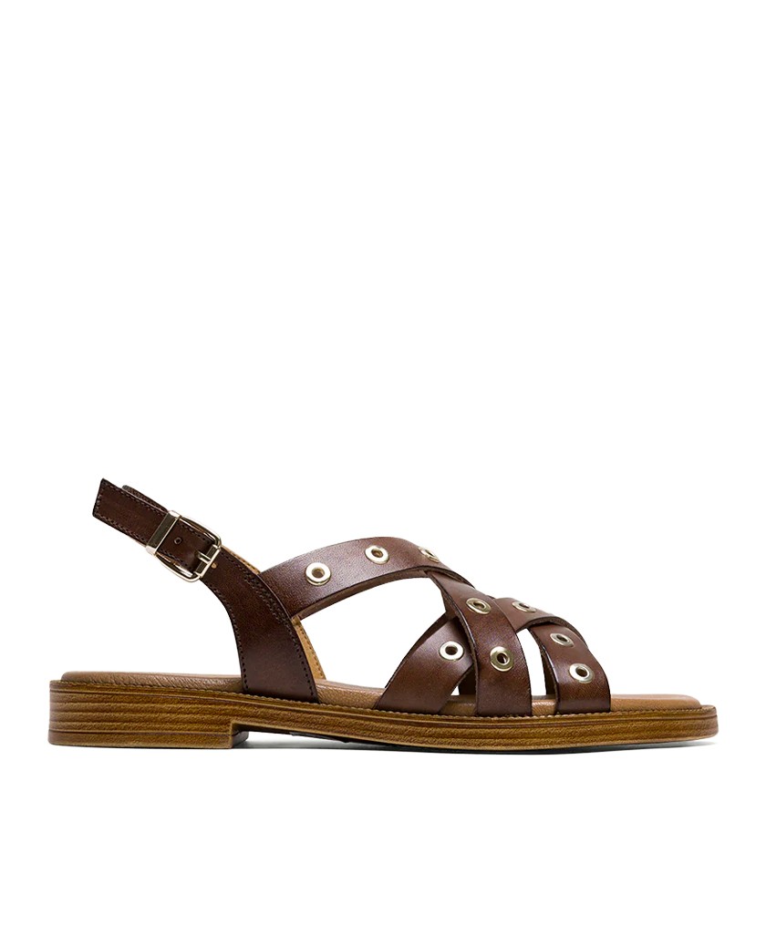 Porronet Mónica 3125 Chocolate Brown Sandal