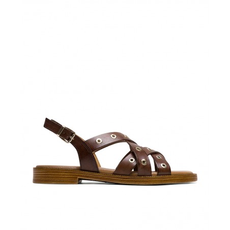 Porronet Mónica 3125 Chocolate Brown Sandal