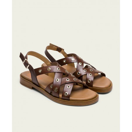 Porronet Mónica 3125 Chocolate Brown Sandal
