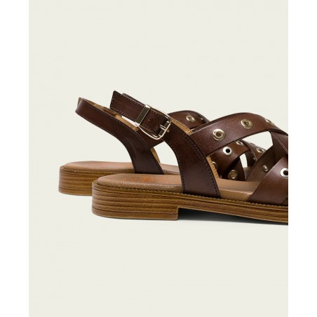 Porronet Mónica 3125 Chocolate Brown Sandal