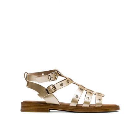 Porronet Mía 3126 Gold Roman Sandal