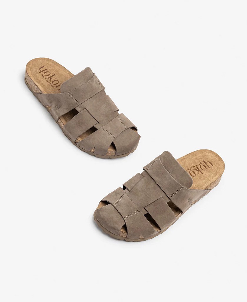 Backless Flat Shoes Yokono Jerba 253