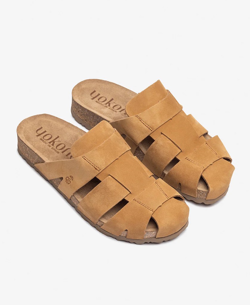 Flat Camel Sandal Yokono Jerba 253