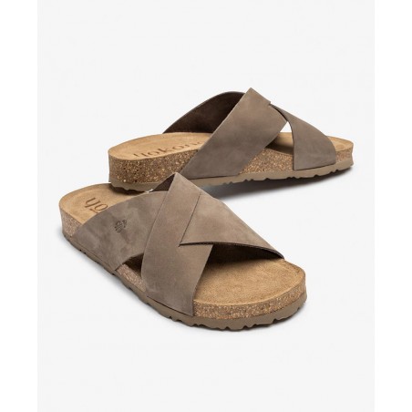 Yokono Jerba 300 Brown Slide Sandal