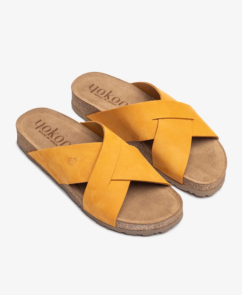 Sandalias planas naranjas Yokono Jerba 300