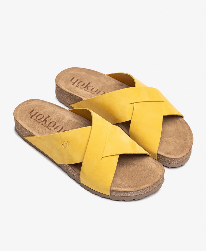 Zapatos amarillos de mujer Yokono Jerba 300