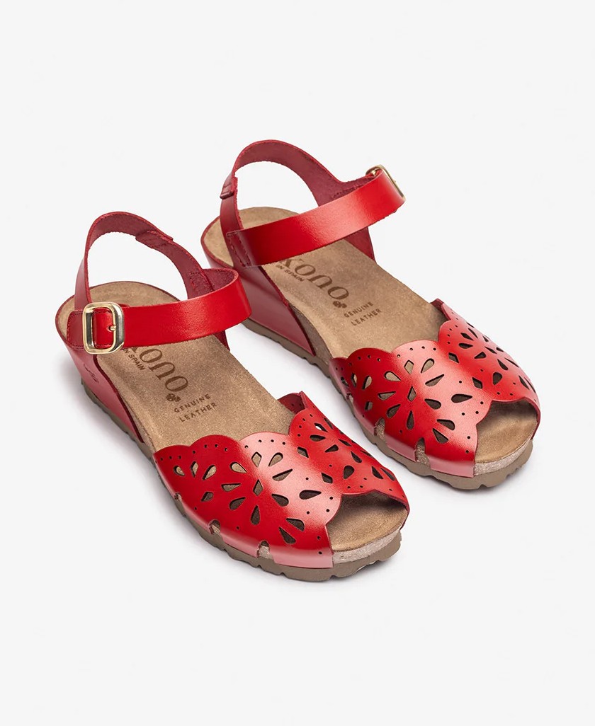 Sandalias troqueladas Yokono Monaco 247