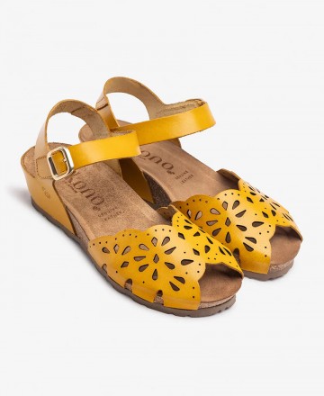 Sandalias peep toe Yokono Monaco 247