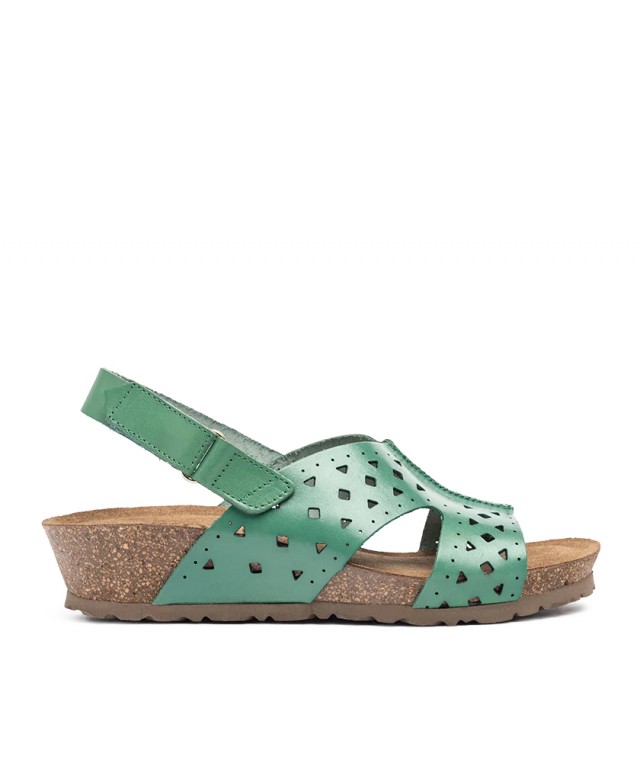 Yokono Monaco 252 low wedge sandals