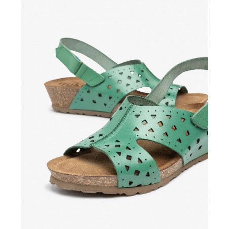 Yokono Monaco 252 low wedge sandals