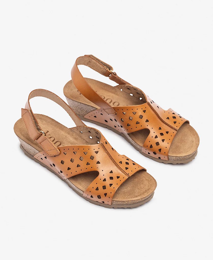 Yokono Monaco 252 casual wedge sandals
