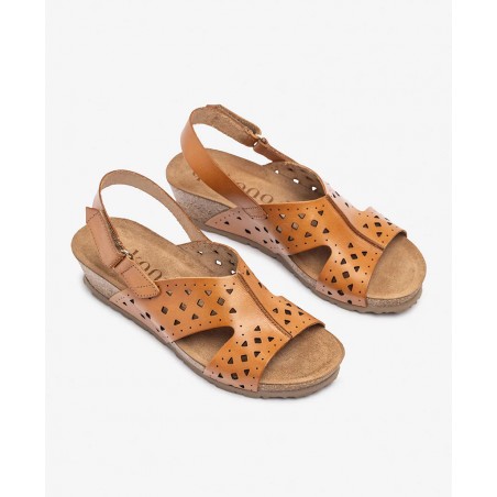 Yokono Monaco 252 casual wedge sandals