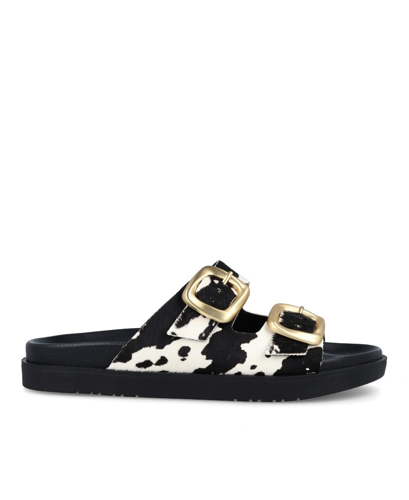 Sandalias animal print de mujer Yokono Morena 711