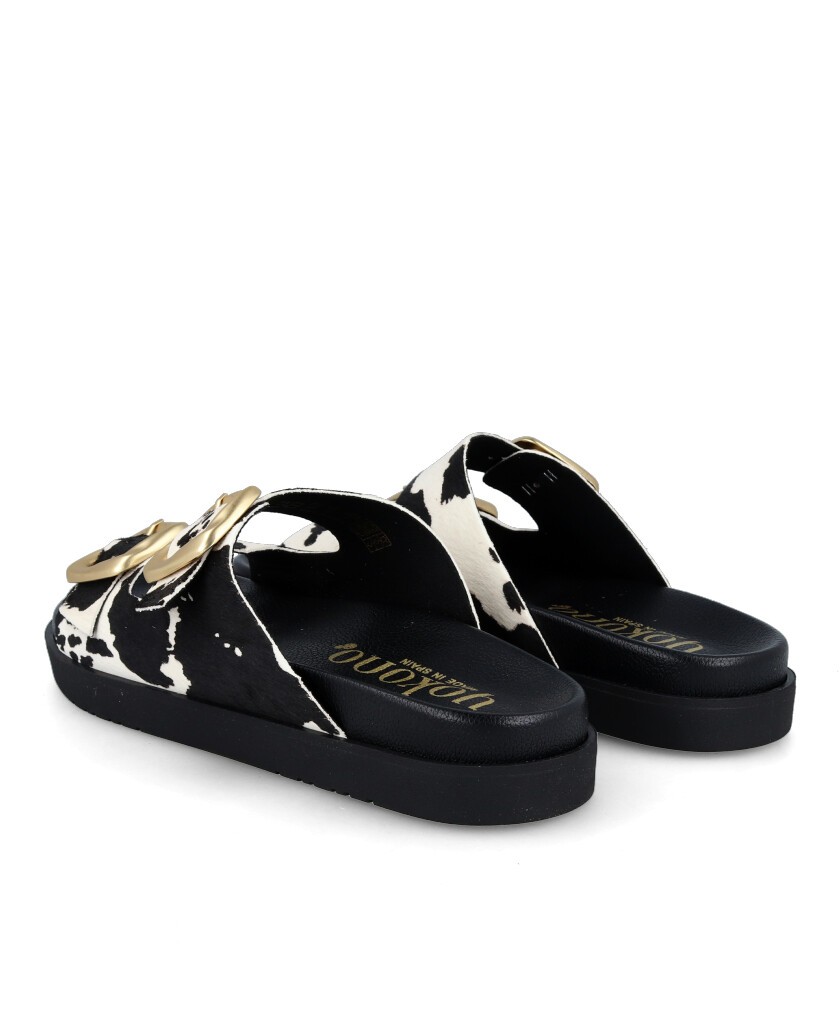 Sandalias animal print de mujer Yokono Morena 711