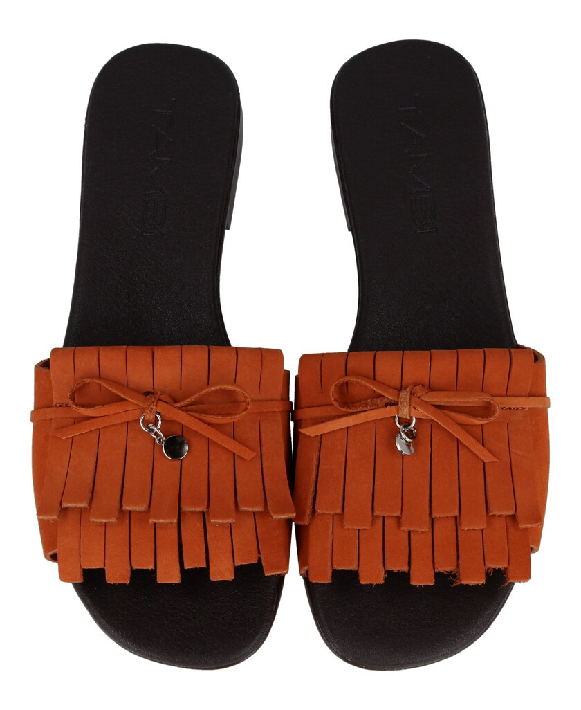 Zapatos color naranja Andares Abi 16