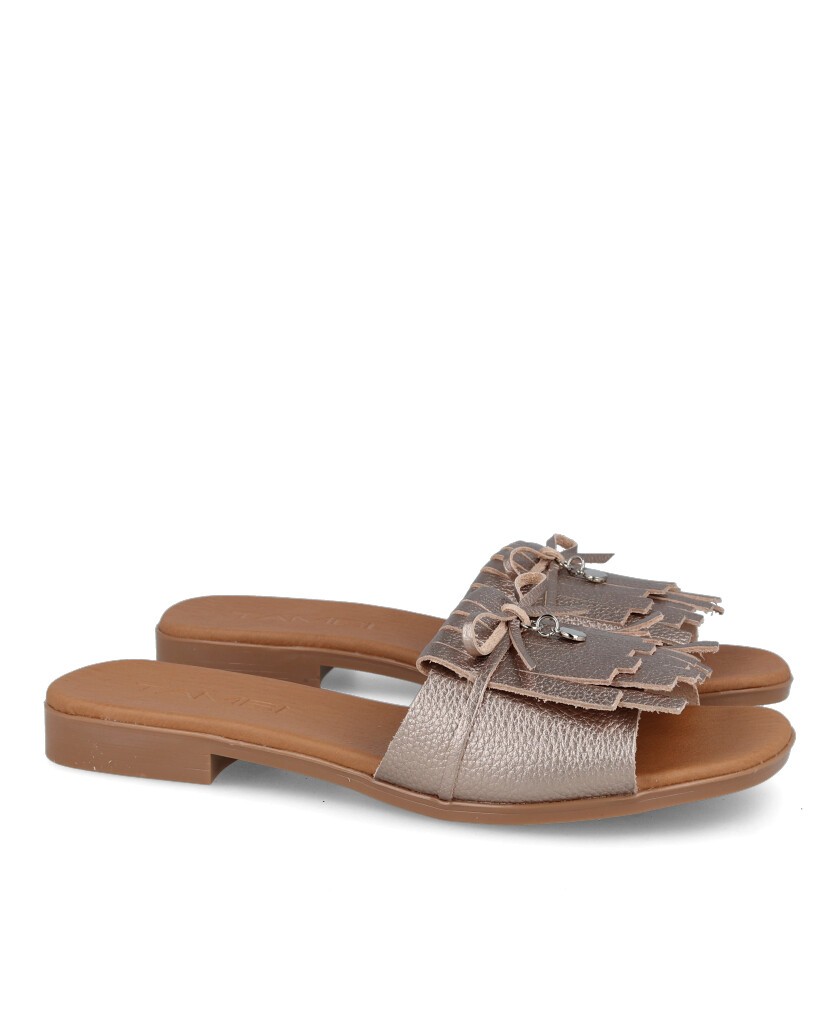 Sandalias con flecos Andares Abi 16