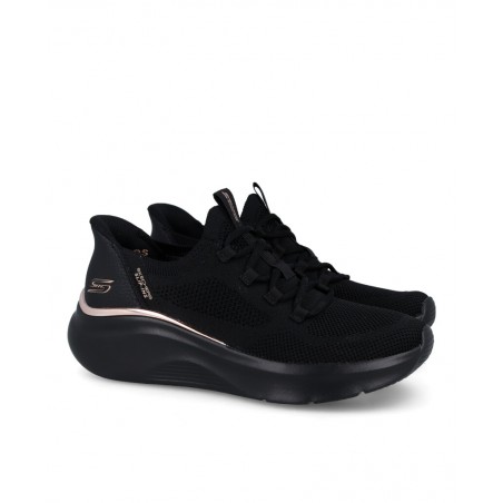 Skechers 117617 Bobs B Love womens black sneakers