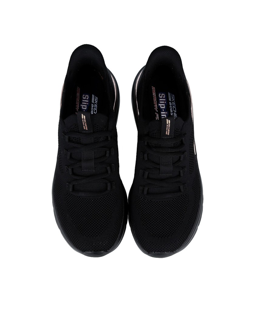 Skechers 117617 Bobs B Love womens black sneakers