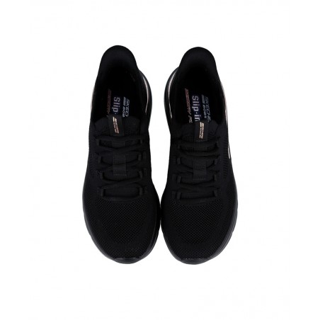 Skechers 117617 Bobs B Love womens black sneakers