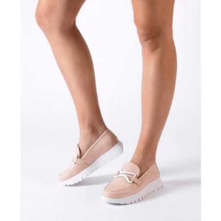 Mocasines de piel Wonders Aura A2480