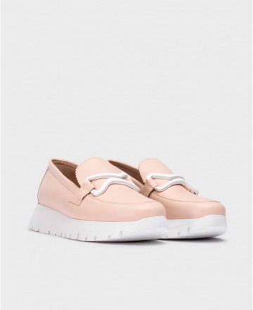 Mocasines de piel Wonders Aura A2480