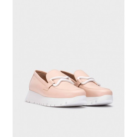 Mocasines de piel Wonders Aura A2480