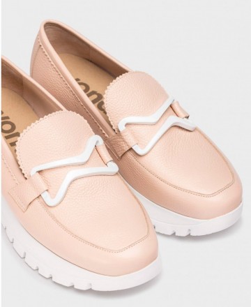 Mocasines de piel Wonders Aura A2480