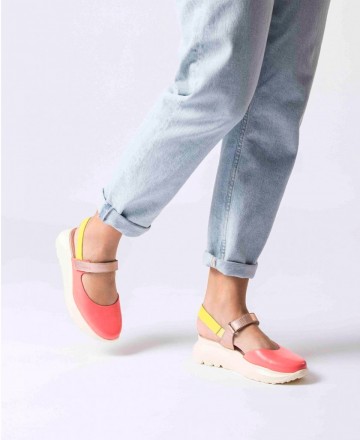 Zapatos destalonados Wonders Zaire A4004