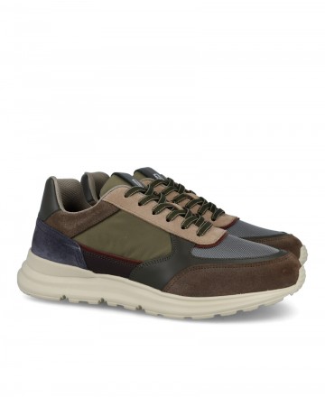 Sneakers de piel para hombre Overstate 13571C