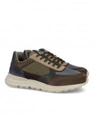 Sneakers de piel para hombre Overstate 13571C