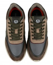 Men's Leather Sneakers Overstate 13571C