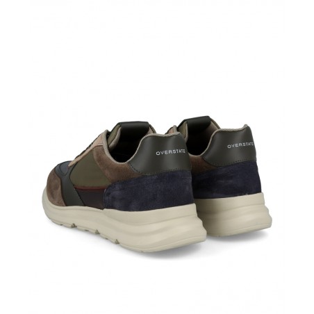 Sneakers de piel para hombre Overstate 13571C