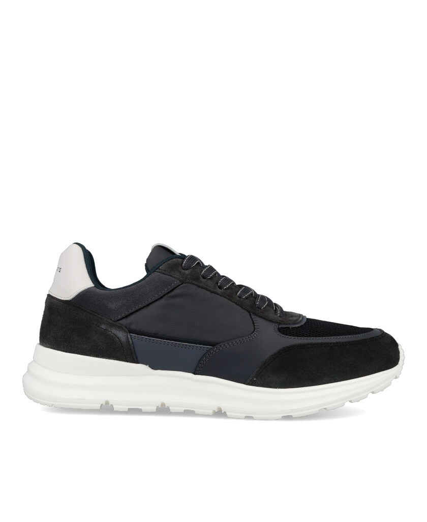 Navy Blue Sneakers Overstate 13571C