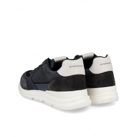 Navy Blue Sneakers Overstate 13571C