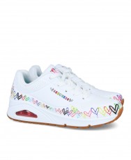 Skechers 177917 Uno Love All Around Sneakers