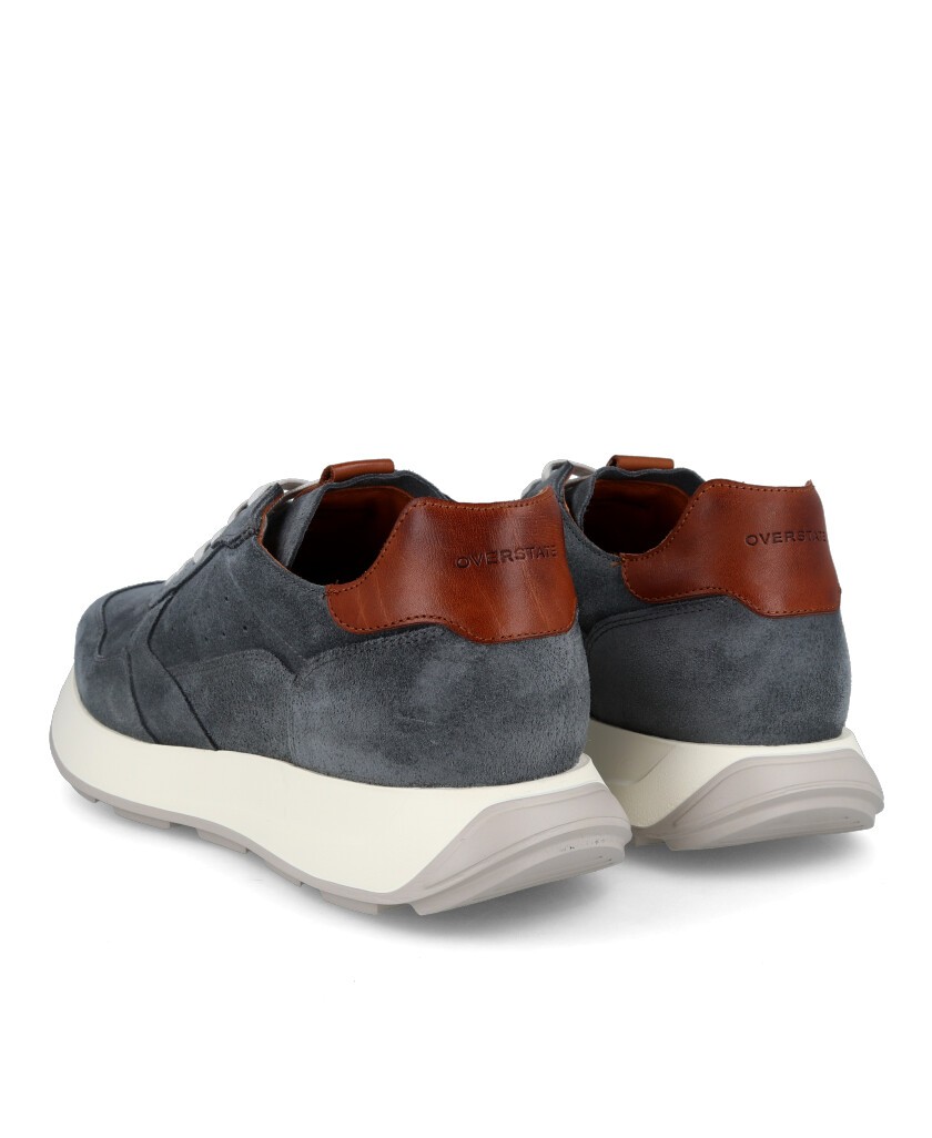 Deportivas grises para hombre Overstate13943