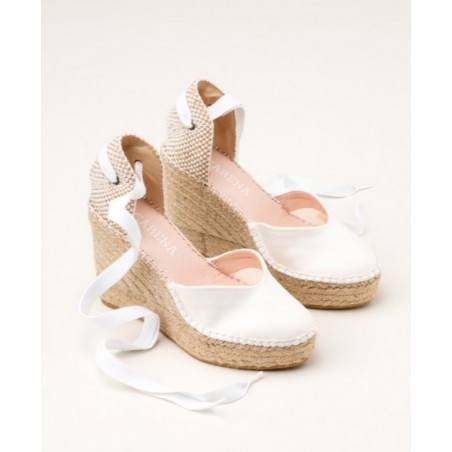 High espadrilles with straps Macarena Alba 2