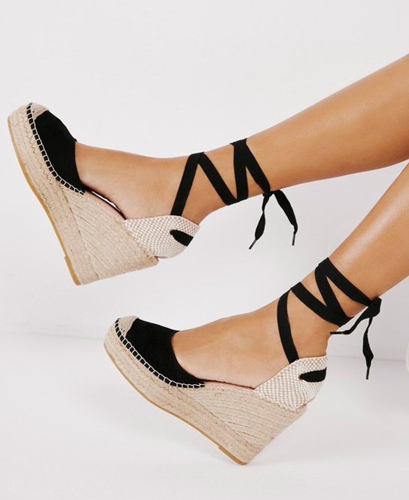 Black espadrilles women's Macarena Alba 50