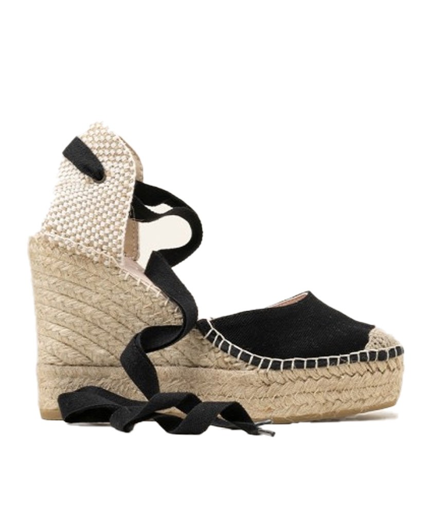 Black espadrilles women's Macarena Alba 50
