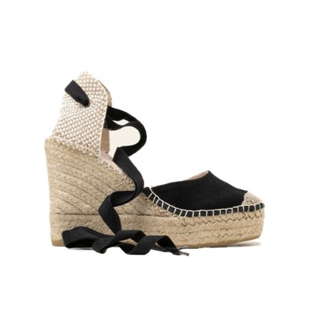 Black espadrilles women's Macarena Alba 50