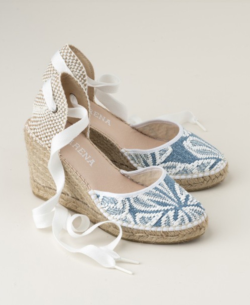 Embroidered espadrilles Macarena Carla 25