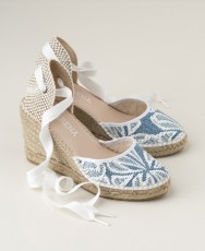 Embroidered espadrilles Macarena Carla 25