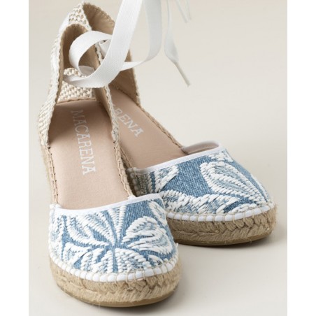 Embroidered espadrilles Macarena Carla 25